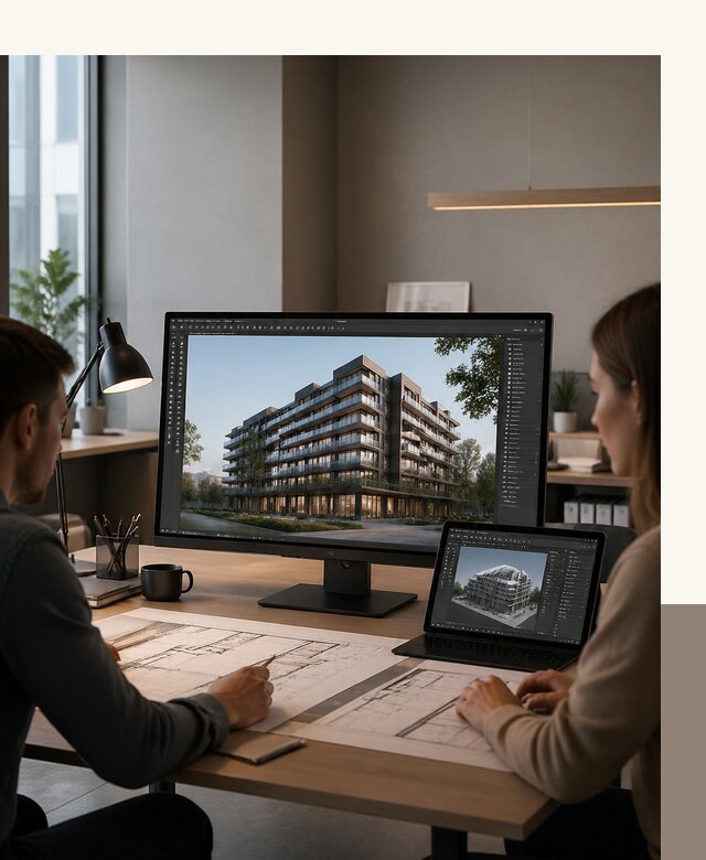3D визуализация архитектуры и объектов строительства в Лиски